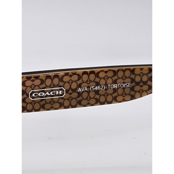 Coach Ava women's Tortoise S462 Sunglasses 130 FRAMES ONLY Used - Picture 8 of 9